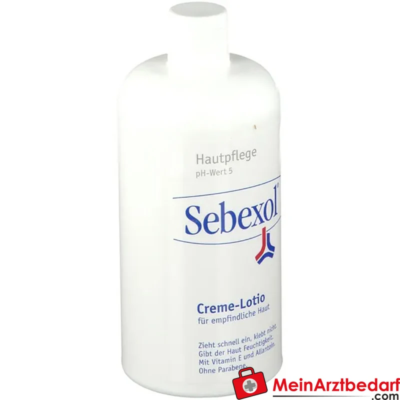 Sebexol Creme Lotio für trockene Haut 500 ml