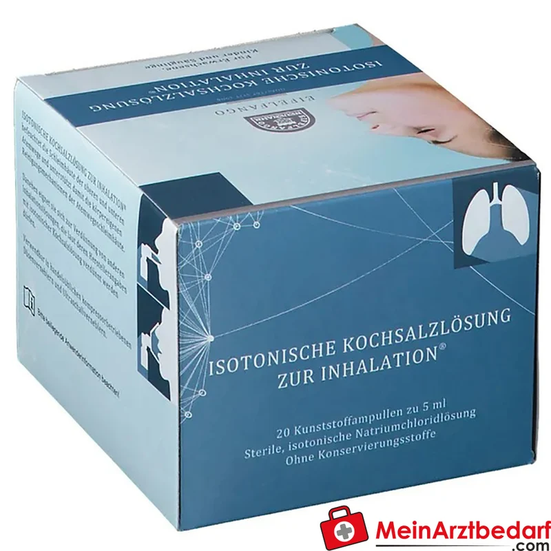 EIFELFANGO Isotonische Kochsalzlösung 0,9% Inhalationslösung Kunststoff-Ampullen 100 ml