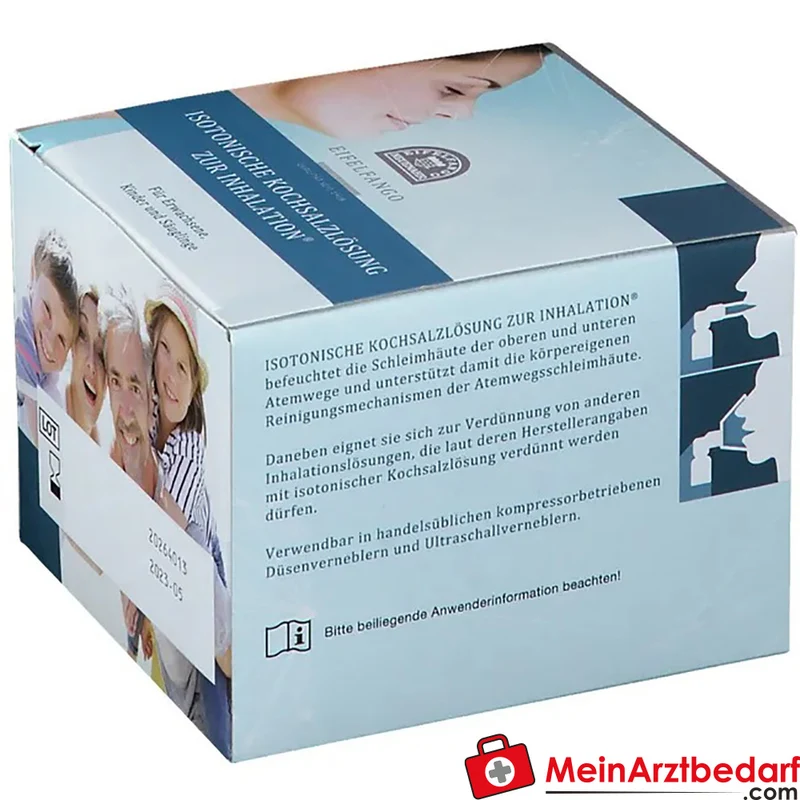 EIFELFANGO Isotonische Kochsalzlösung 0,9% Inhalationslösung Kunststoff-Ampullen 100 ml