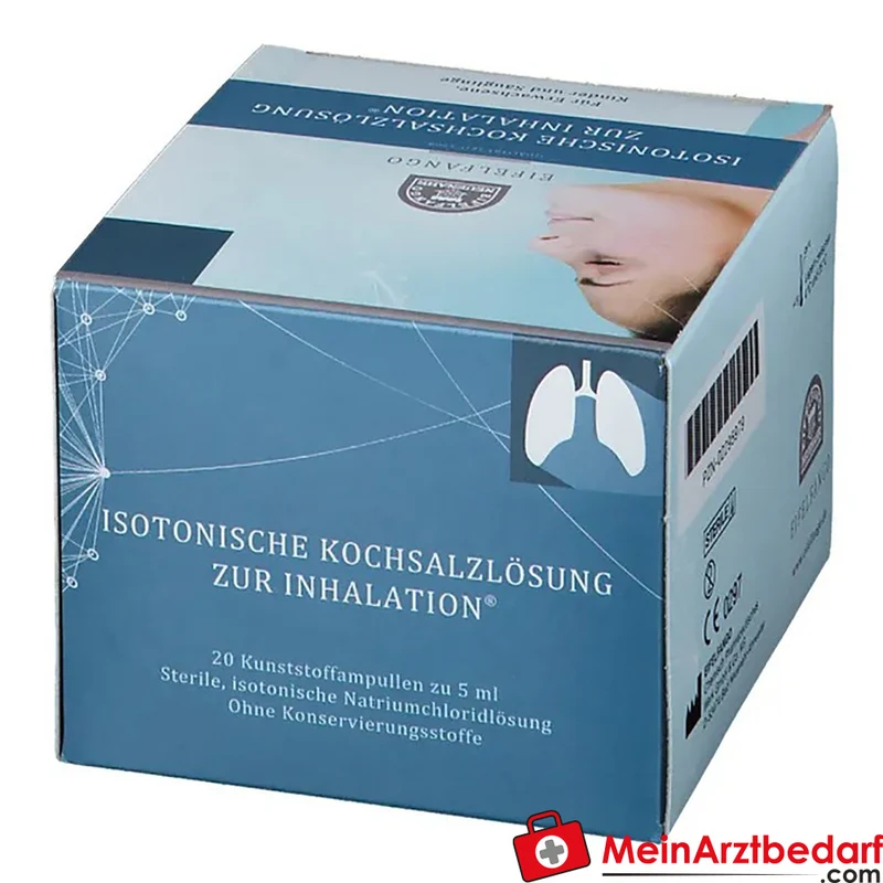 EIFELFANGO Isotonische Kochsalzlösung 0,9% Inhalationslösung Kunststoff-Ampullen 100 ml
