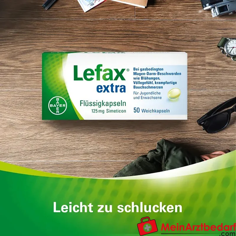 Lefax® extra Simeticon Flüssigkapseln 50 Stück