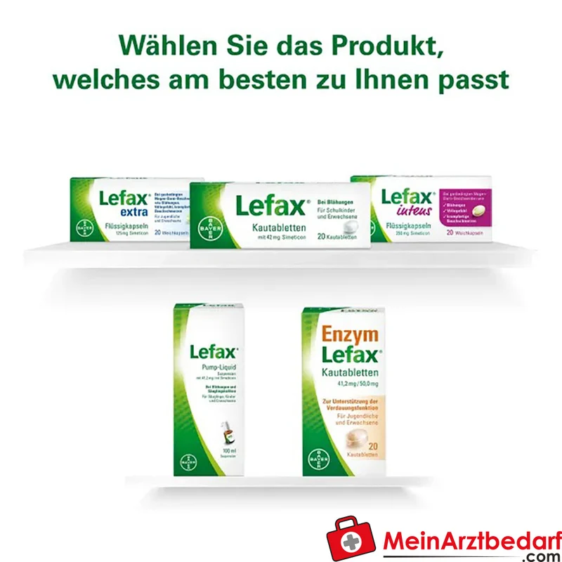 Lefax® extra Simeticon Flüssigkapseln 50 Stück