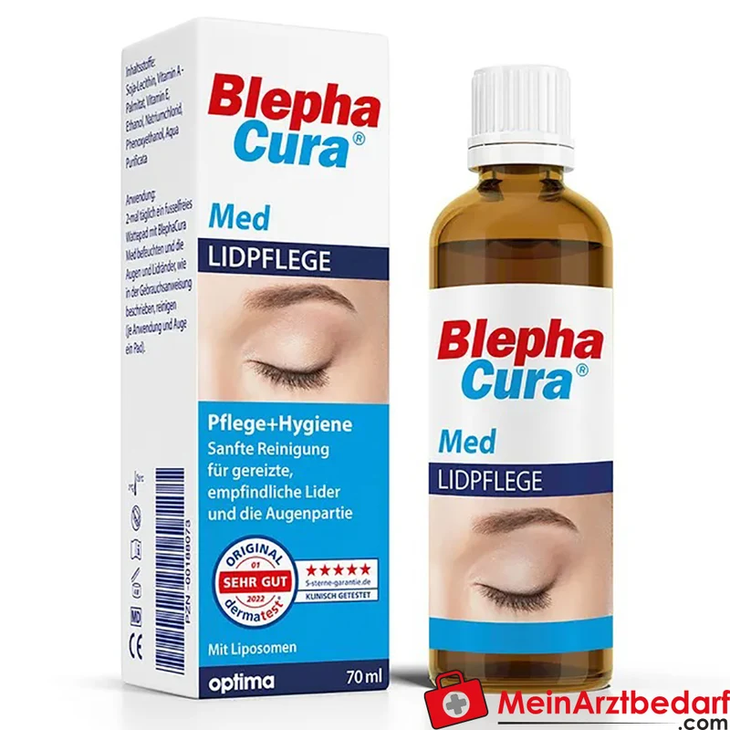 BlephaCura Med Lid-Suspension mit Retinylpalmitat und Lecithin 70 ml