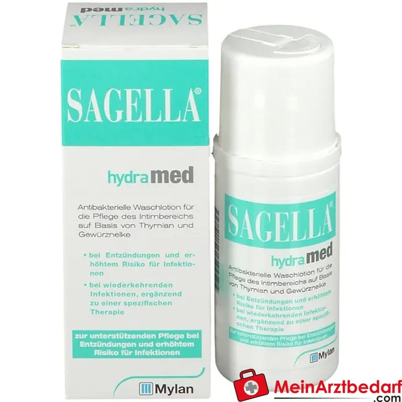 SAGELLA hydramed antibakterielle Waschlotion für den Intimbereich 100 ml