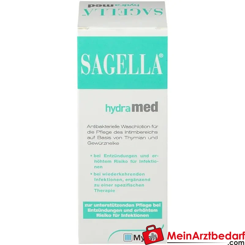 SAGELLA hydramed antibakterielle Waschlotion für den Intimbereich 100 ml