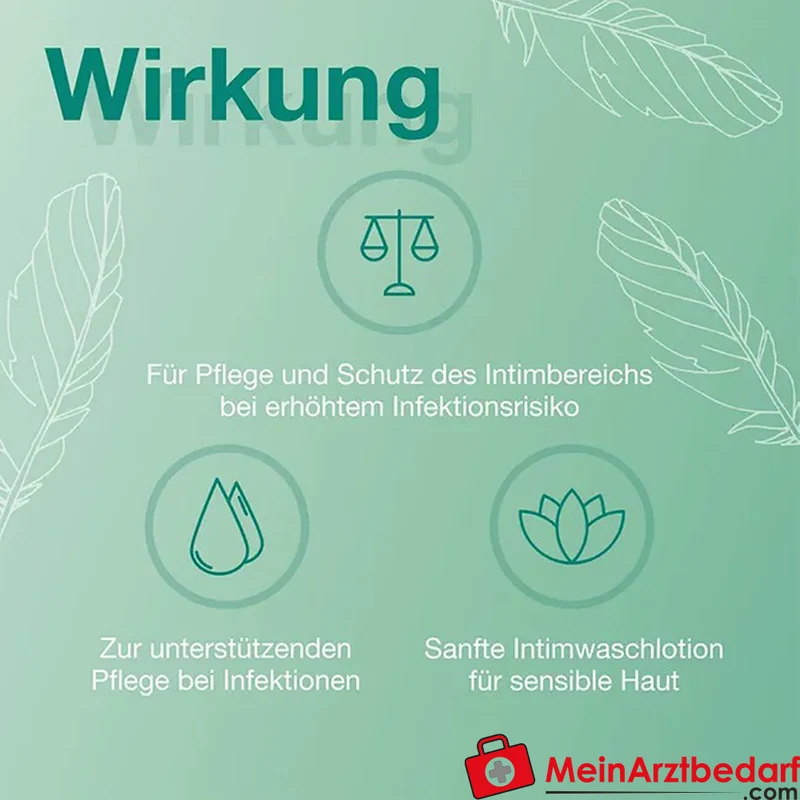 SAGELLA hydramed antibakterielle Waschlotion für den Intimbereich 100 ml