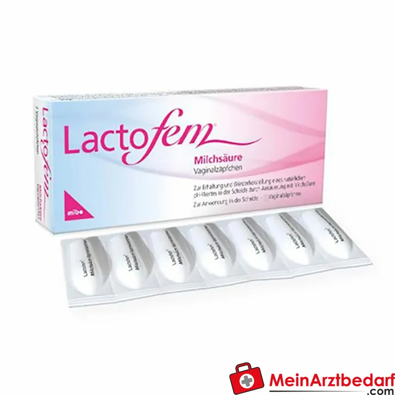Lactofem Milchsäure Vaginalzäpfchen 7 St.
