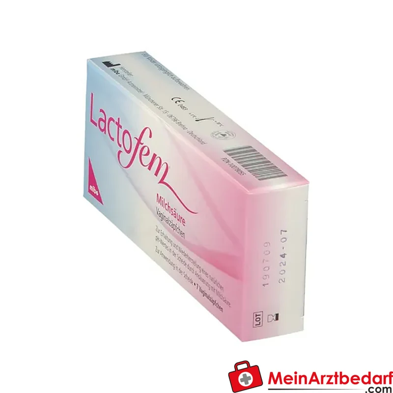 Lactofem Milchsäure Vaginalzäpfchen 7 St.