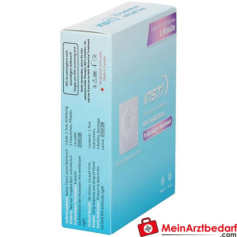 INSTI HIV-Selbsttest Heimtest 1 Test