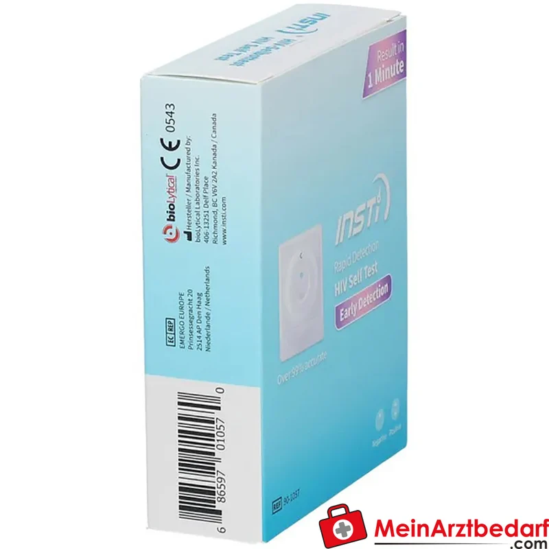 INSTI HIV-Selbsttest Heimtest 1 Test
