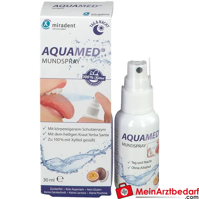 miradent Aquamed Mundtrockenheitsspray mit Lysozym 30 ml