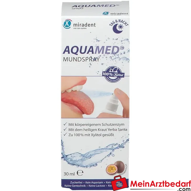 miradent Aquamed Mundtrockenheitsspray mit Lysozym 30 ml
