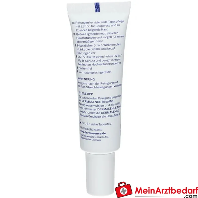 DERMASENCE RosaMin getönte Tagespflege LSF 50 30 ml