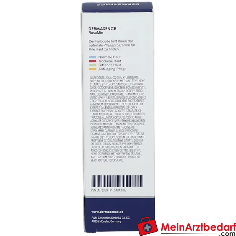 DERMASENCE RosaMin getönte Tagespflege LSF 50 30 ml