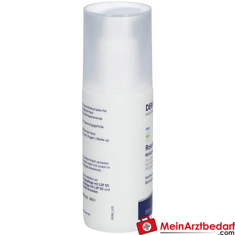 DERMASENCE RosaMin Reinigungsemulsion 150 ml für empfindliche, zu Rosacea neigende Haut
