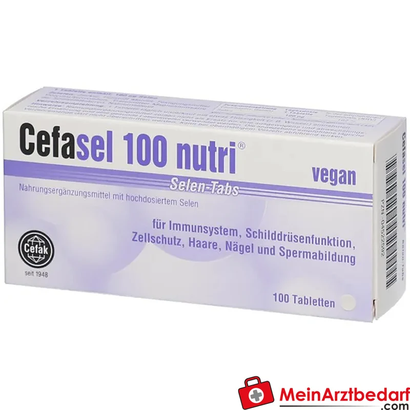 Cefasel 100 nutri Selen 100 µg Tabletten 100 Stück