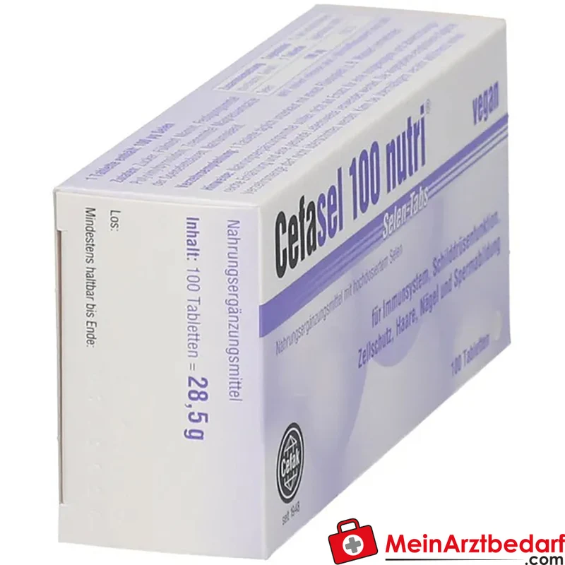 Cefasel 100 nutri Selen 100 µg Tabletten 100 Stück