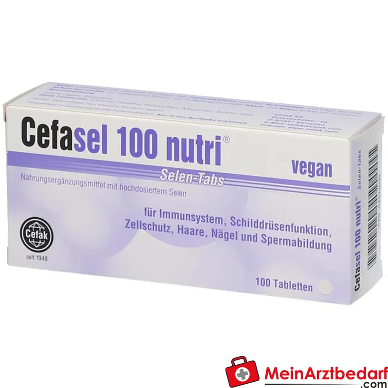 Cefasel 100 nutri Selen 100 µg Tabletten 100 Stück