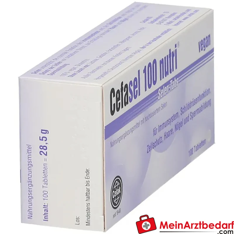 Cefasel 100 nutri Selen 100 µg Tabletten 100 Stück