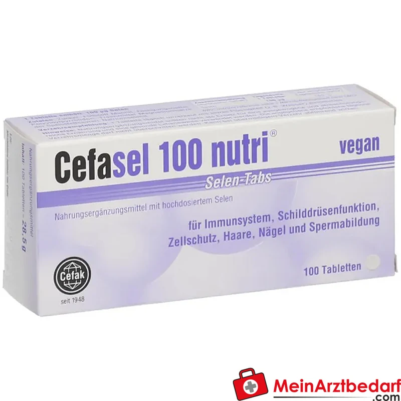 Cefasel 100 nutri Selen 100 µg Tabletten 100 Stück