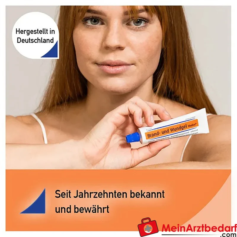 Medice Brand- und Wundgel Benzethoniumchlorid Harnstoff Gel 25 g