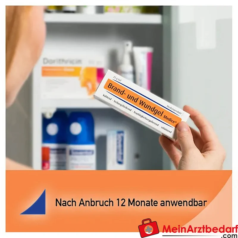 Medice Brand- und Wundgel Benzethoniumchlorid Harnstoff Gel 25 g