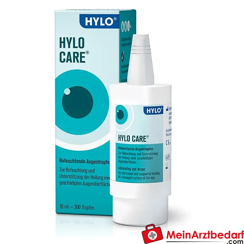 HYLO®-CARE Augentropfen Dexpanthenol und Hyaluronsäure konservierungsmittelfrei 10 ml