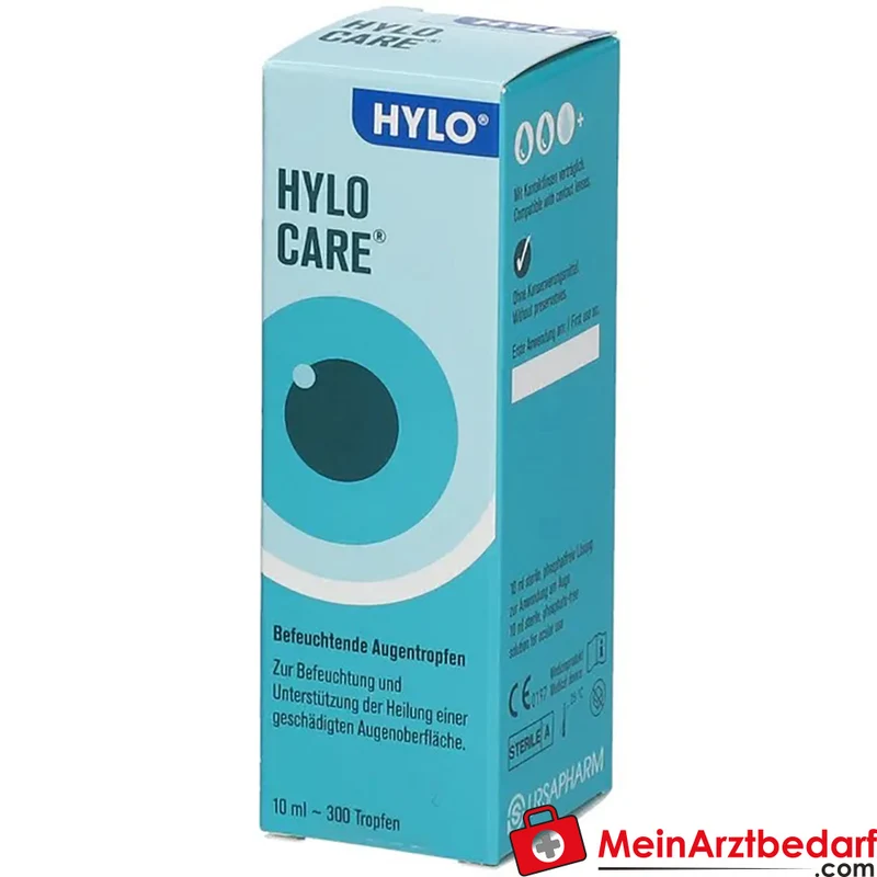 HYLO®-CARE Augentropfen Dexpanthenol und Hyaluronsäure konservierungsmittelfrei 10 ml