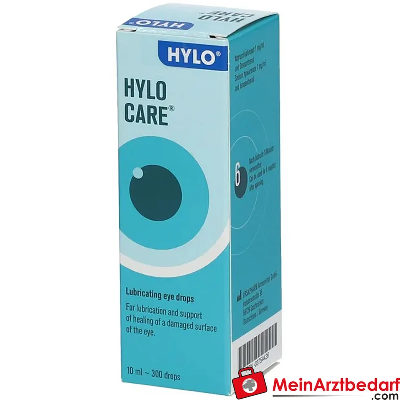 HYLO®-CARE Augentropfen Dexpanthenol und Hyaluronsäure konservierungsmittelfrei 10 ml