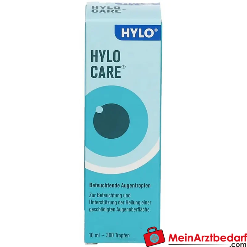 HYLO®-CARE Augentropfen Dexpanthenol und Hyaluronsäure konservierungsmittelfrei 10 ml