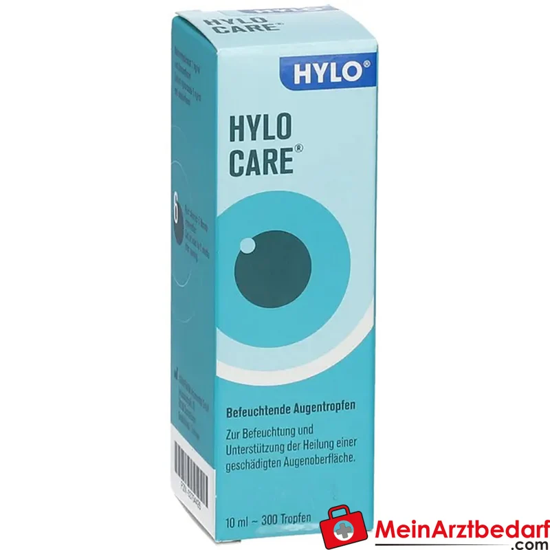 HYLO®-CARE Augentropfen Dexpanthenol und Hyaluronsäure konservierungsmittelfrei 10 ml