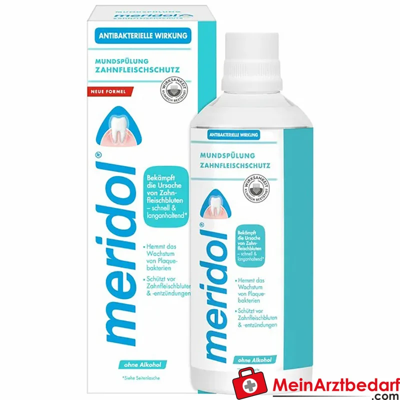 meridol Zahnfleischschutz Mundspülung mit Zink und Aminfluorid 400 ml