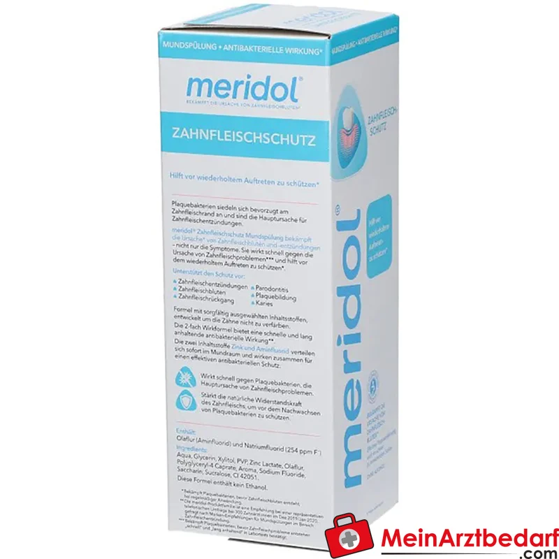 meridol Zahnfleischschutz Mundspülung mit Zink und Aminfluorid 400 ml