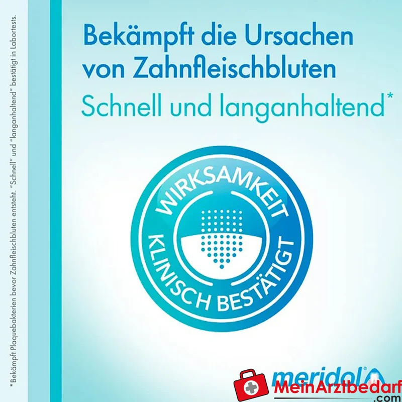 meridol Zahnfleischschutz Mundspülung mit Zink und Aminfluorid 400 ml