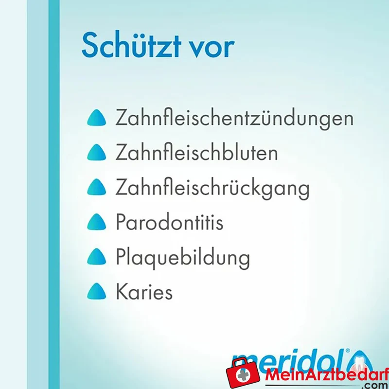 meridol Zahnfleischschutz Mundspülung mit Zink und Aminfluorid 400 ml