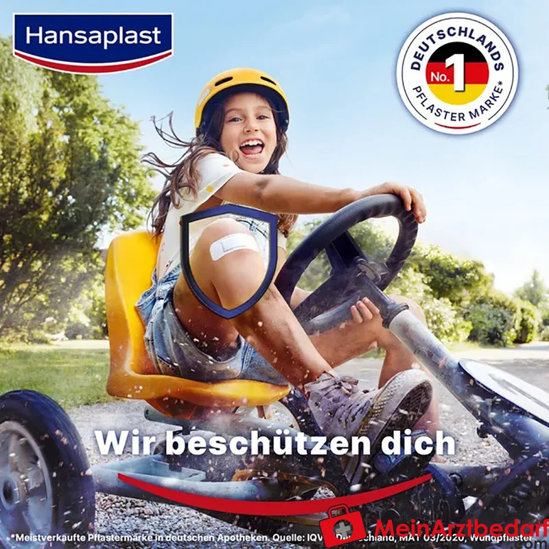 Hansaplast Extra Robust Waterproof Textilpflaster 16 Stück