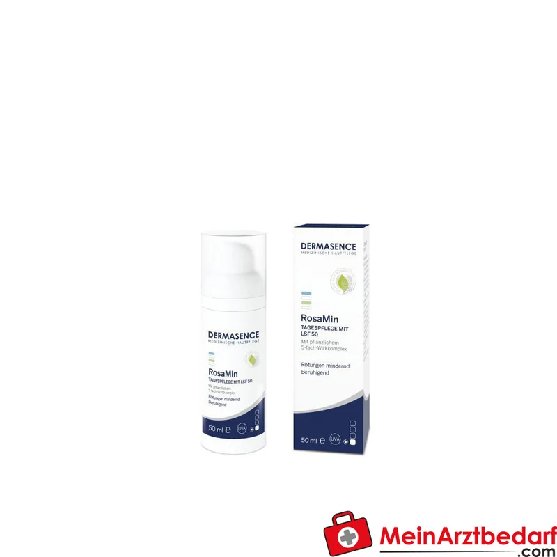 DERMASENCE RosaMin LSF 50 Tagespflege für empfindliche, zu Rötungen neigende Haut 50 ml