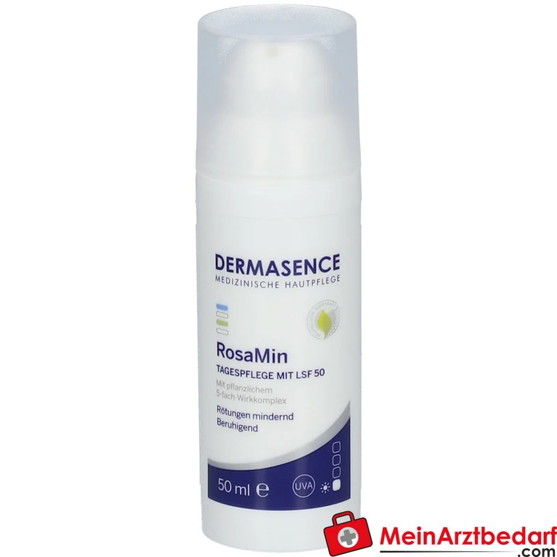 DERMASENCE RosaMin LSF 50 Tagespflege für empfindliche, zu Rötungen neigende Haut 50 ml