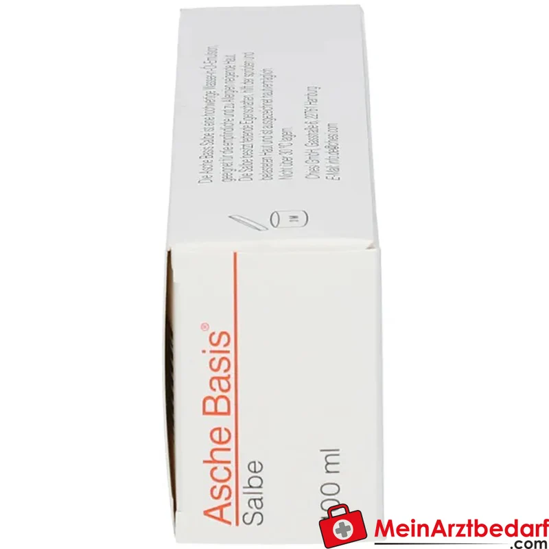 Asche Basis Salbe 100 ml für trockene bis sehr trockene Haut