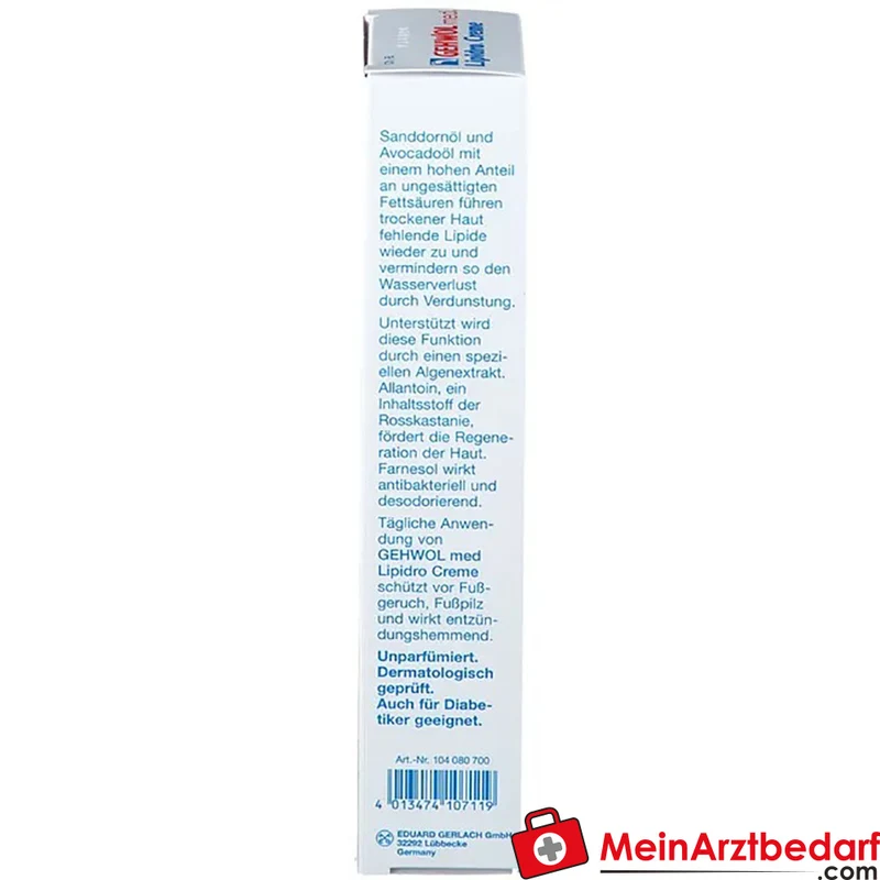 GEHWOL med Lipidro Creme Urea 10% 125 ml