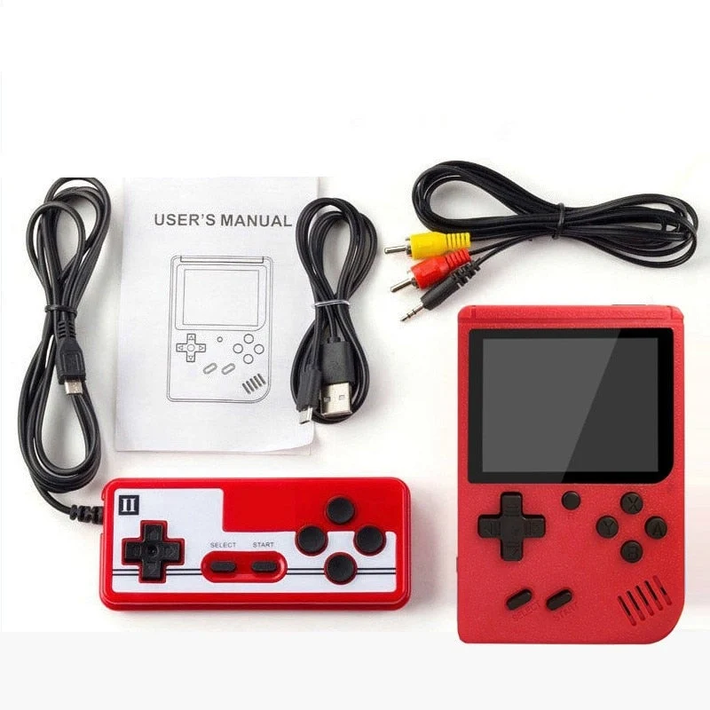 Retro Handheld Spielkonsole mit 400 Klassischen Spielen