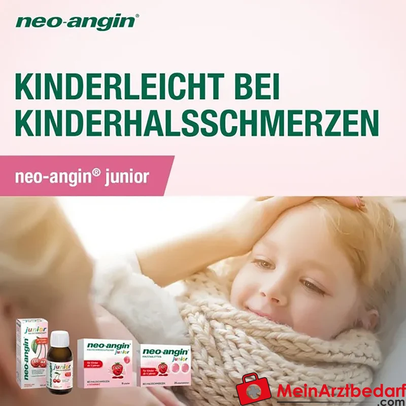 neo-angin junior Halsschmerzlutscher 6,66 mg Isländisches Moos, 8 St.