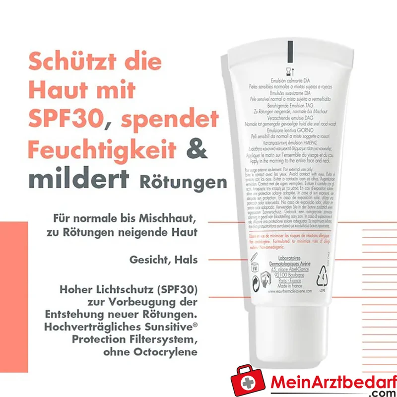 Avène Antirougeurs Tag Beruhigende Emulsion SPF 30 40 ml