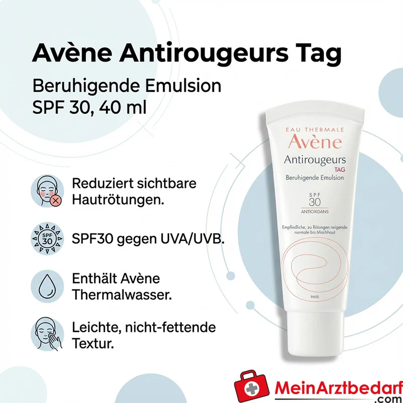 Avène Antirougeurs Tag Beruhigende Emulsion SPF 30 40 ml