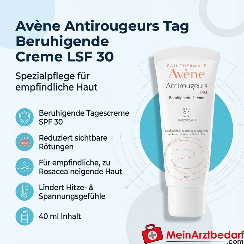 Avène Antirougeurs Tag beruhigende Creme LSF 30 40 ml