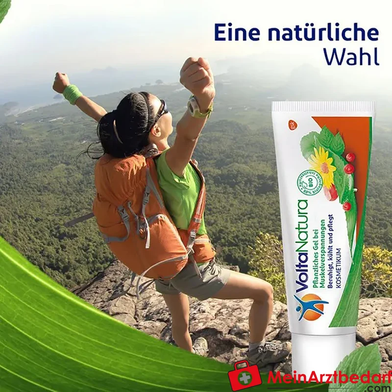 VoltaNatura Pflanzliches Muskelgel mit Arnika & Pfefferminze 50 ml