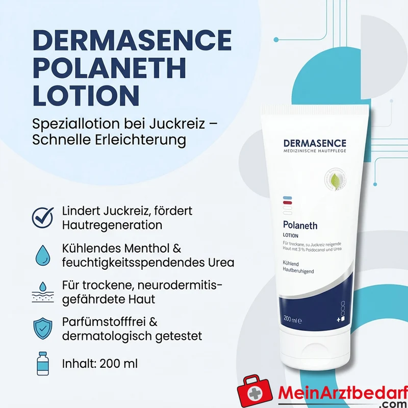 DERMASENCE Polaneth Menthol Urea Lotion 200 ml