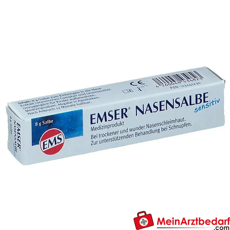 Emser Nasensalbe sensitiv Emser-Salz 60 mg Salbe 8 g