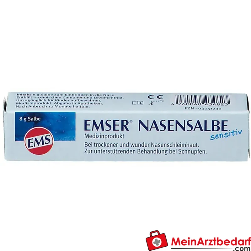 Emser Nasensalbe sensitiv Emser-Salz 60 mg Salbe 8 g