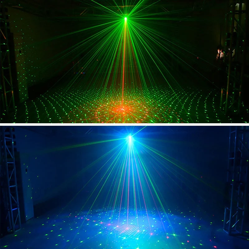 LED Bühnenlaserlicht - Fernbedienung | Fantastische Muster